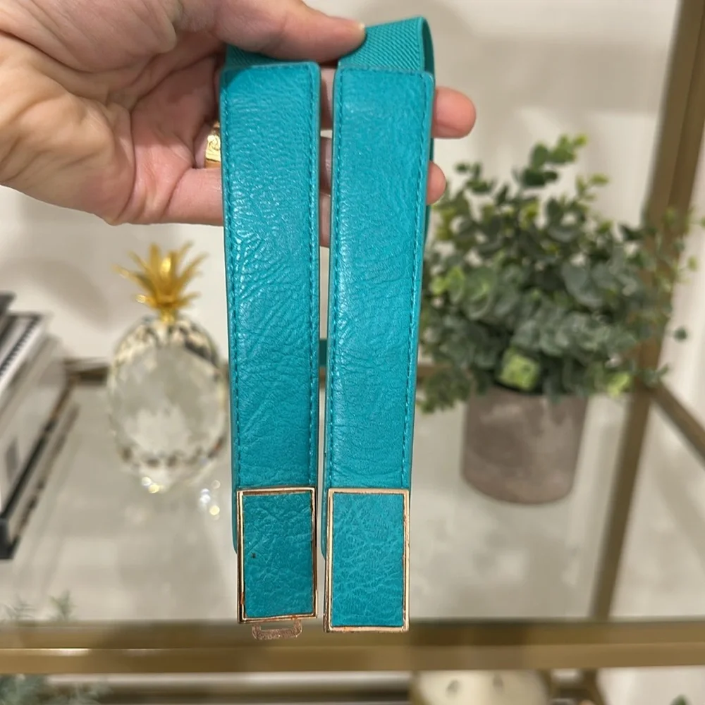 Turquoise and Black Belt